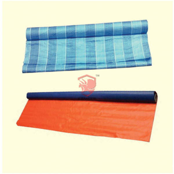 Cut Size Canvas (Blue Orange, Blue White)